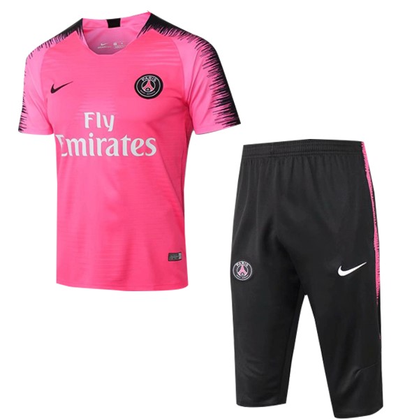 Camiseta Entrenamiento Paris Saint Germain Conjunto Completo 2018-19 Rosa